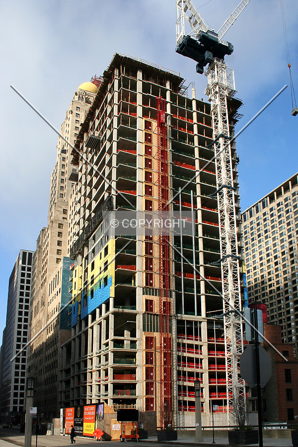 Looking west from Illinois Street