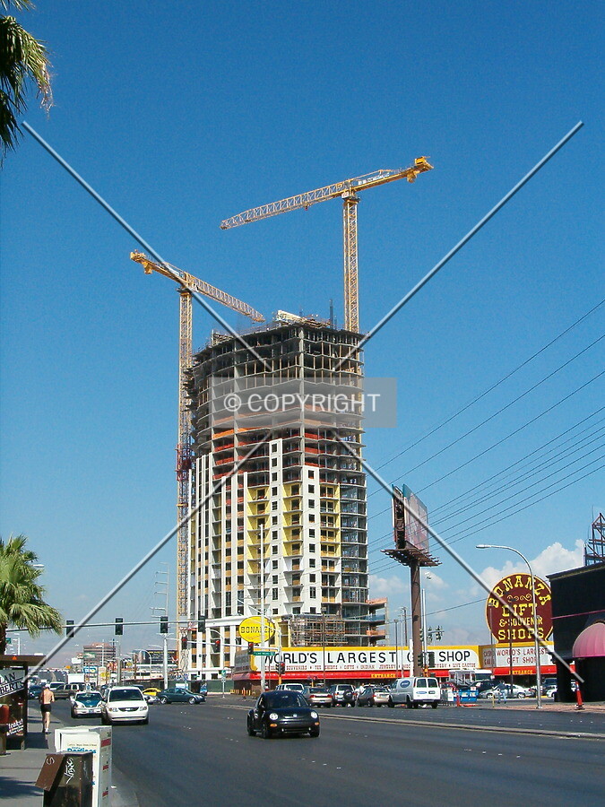 View from West Sahara Avenue