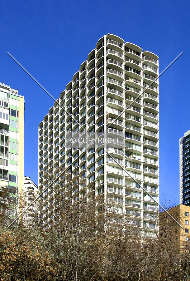 From the southeast on North Lincoln Memorial Drive