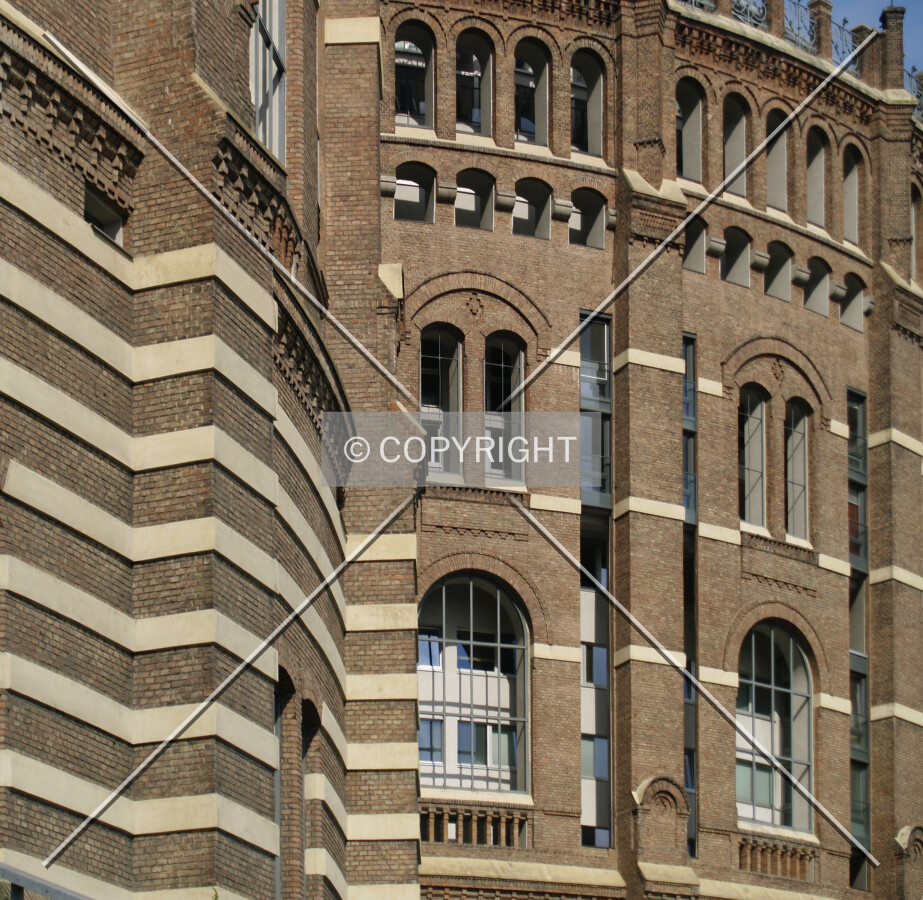 Façade detail as seen from the west
