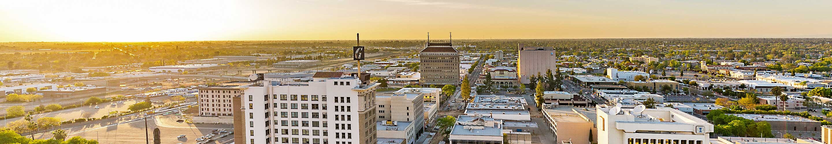 Panorama of Fresno