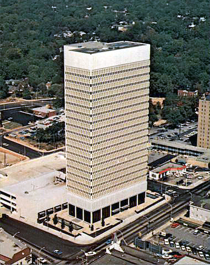 Vintage view from the southeast