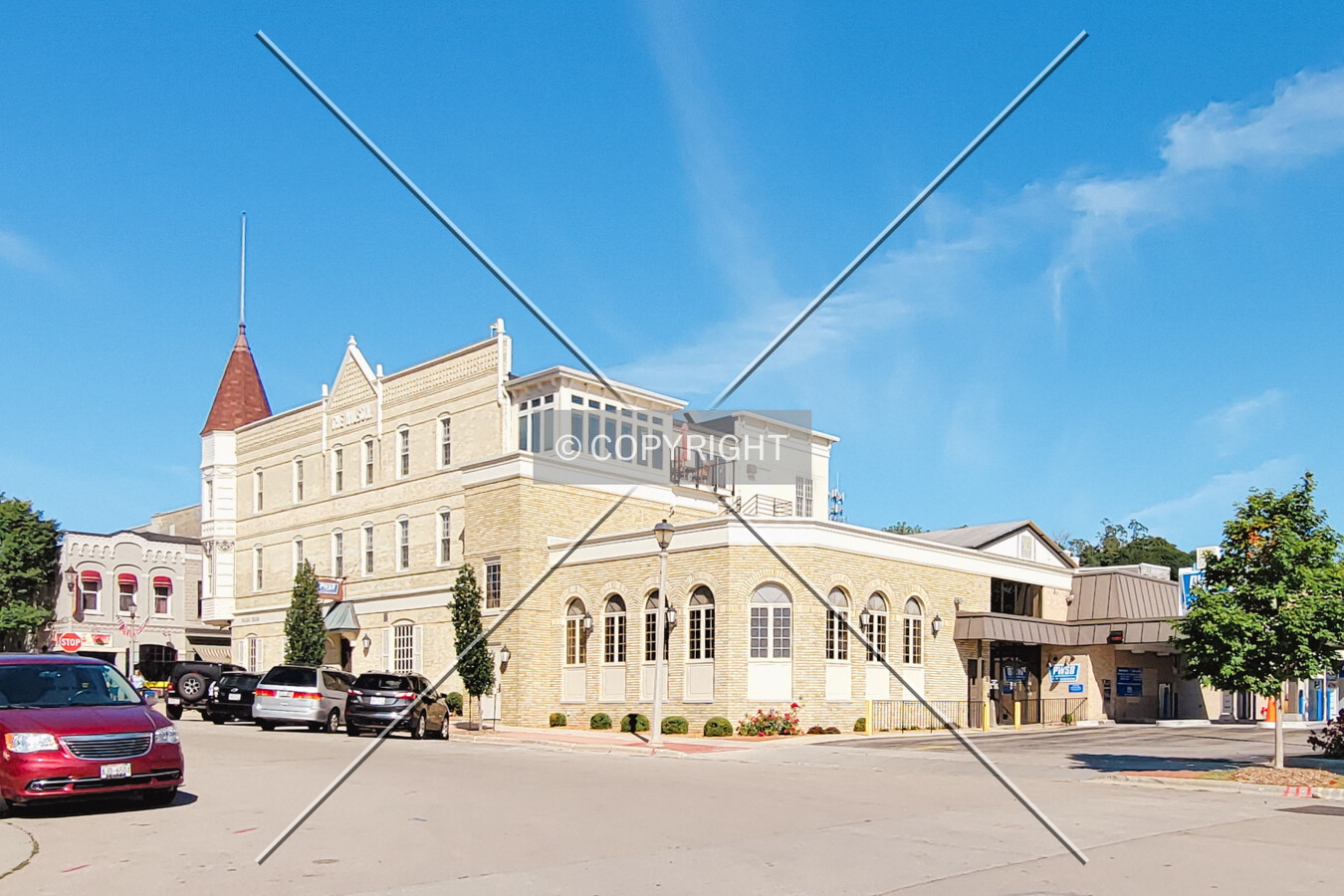 From the southeast; September 6, 2021