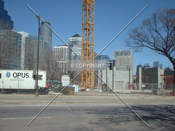 Future tower site, from Grant Street