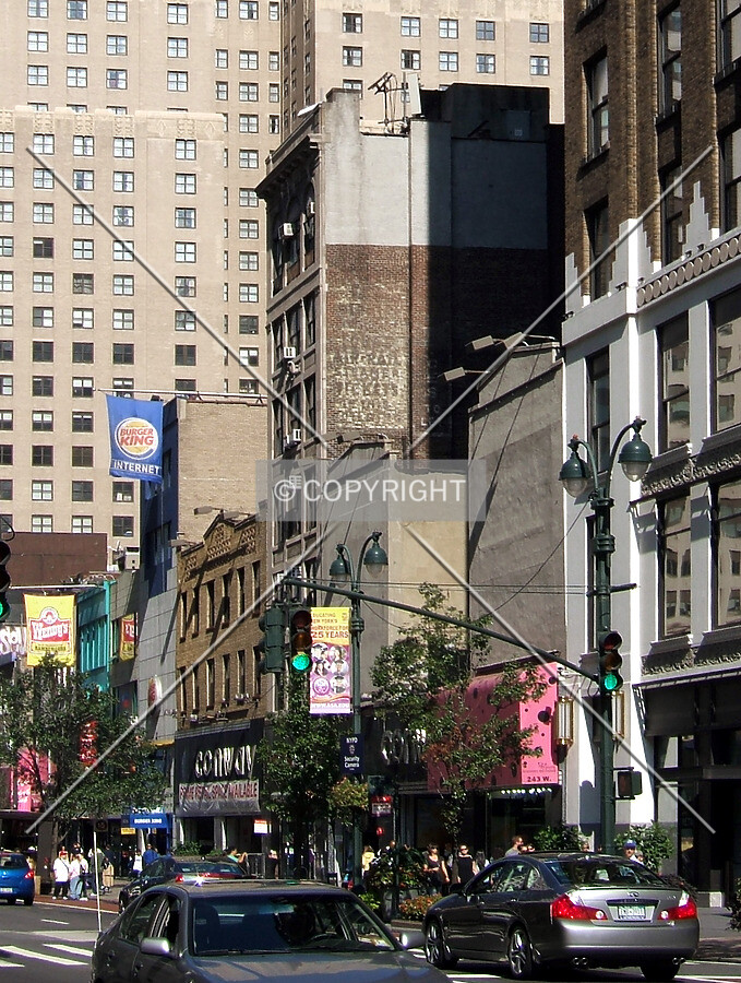 View from the southeast along 34th Street