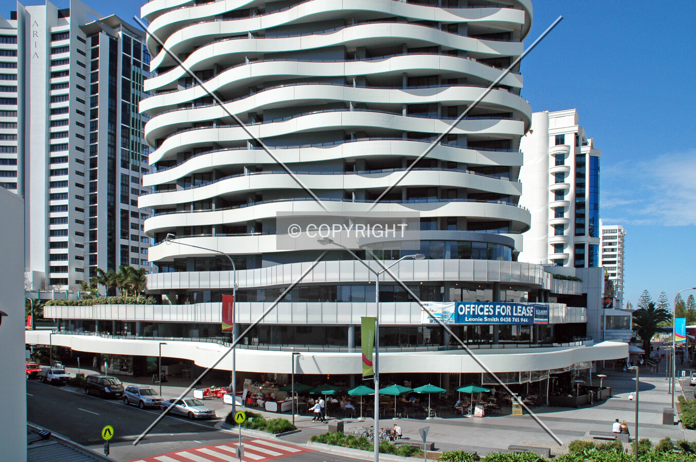 View of the base