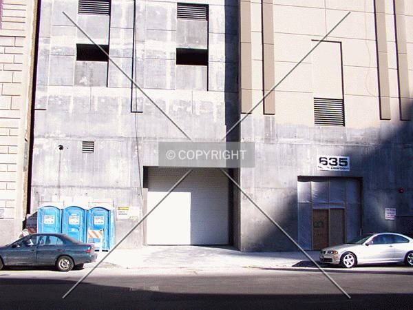 Wall on Dearborn Street; 23 February 2003