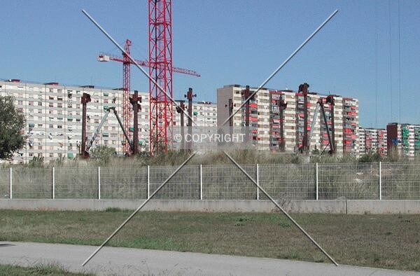 Distant view of the building
