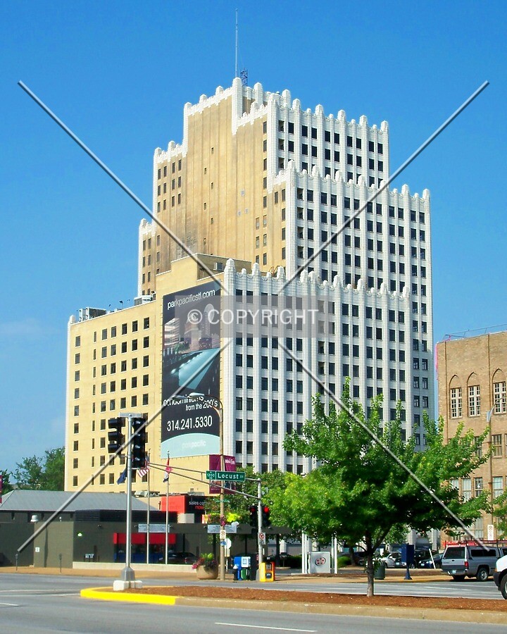 View from Tucker and Washington to the northeast