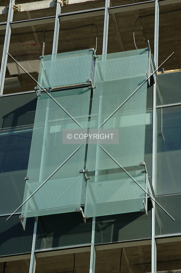 Facade test on west side