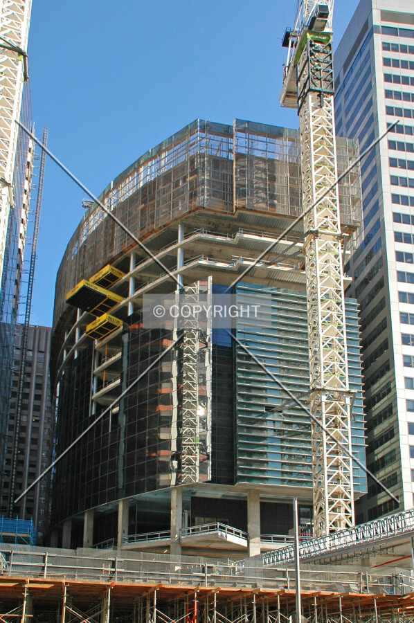 As seen from Little Bourke Street