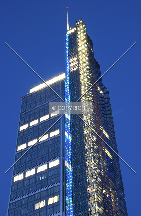 Top floors of Heron Tower