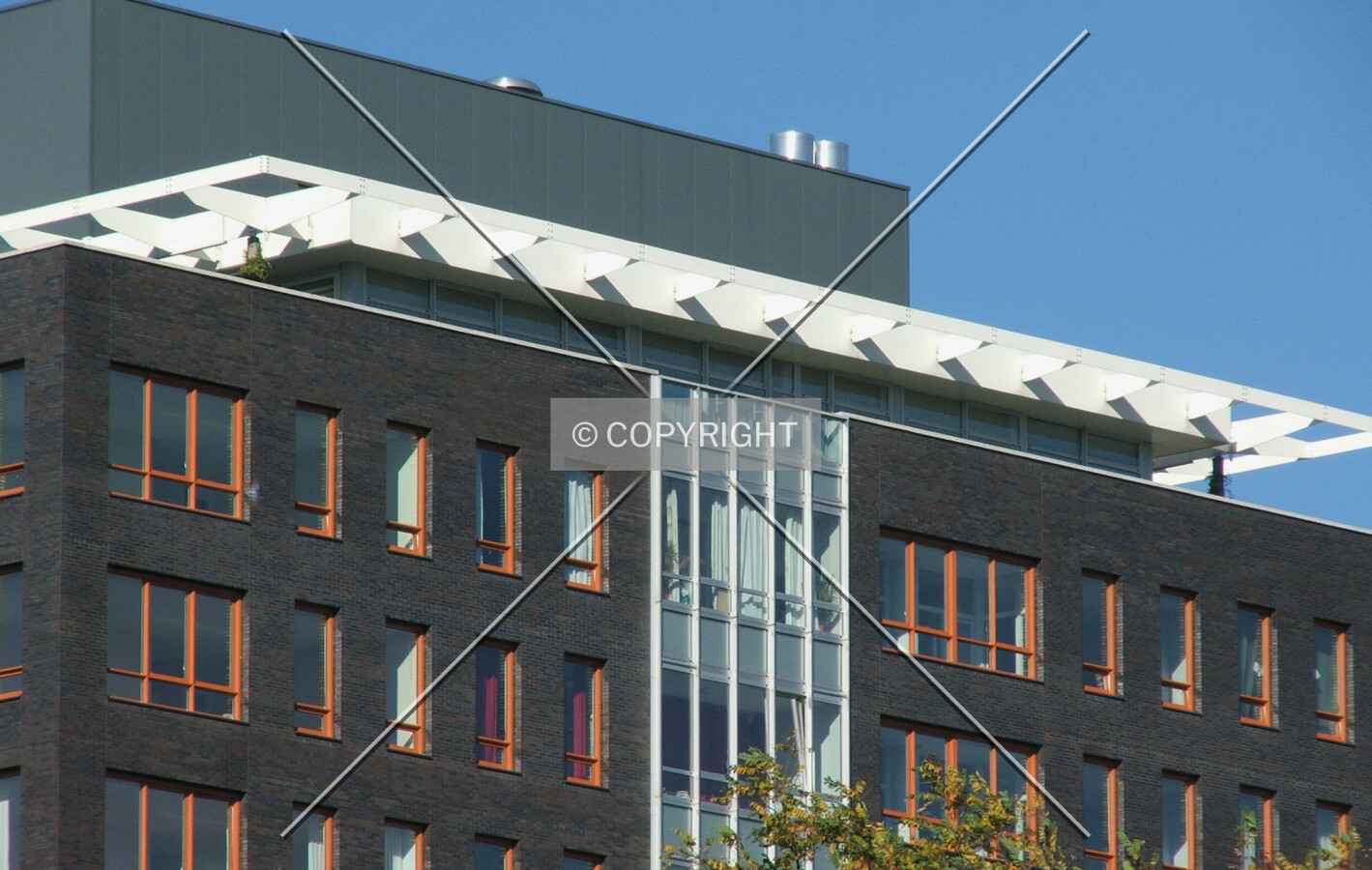 Upper floors as seen from Brinkstraat