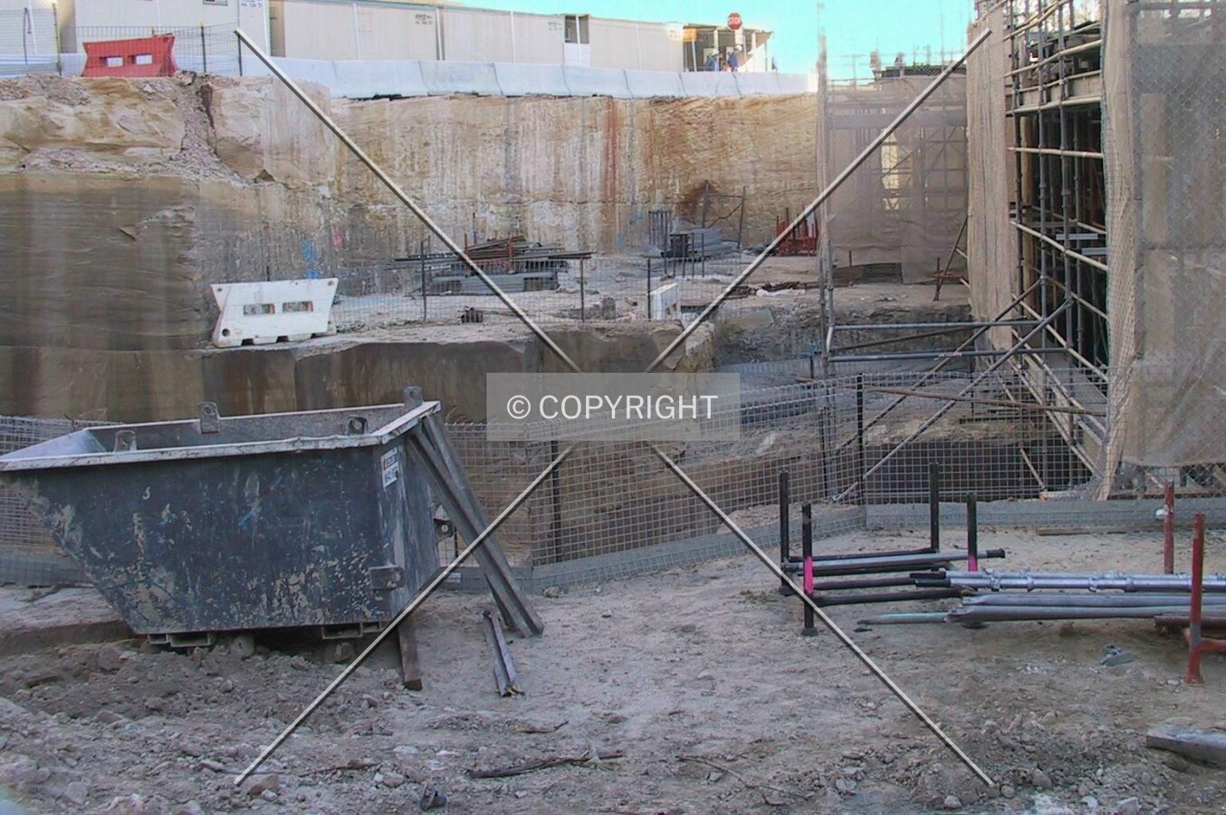 Site excavation