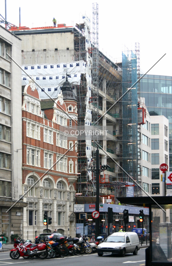 View south along Farringdon Street