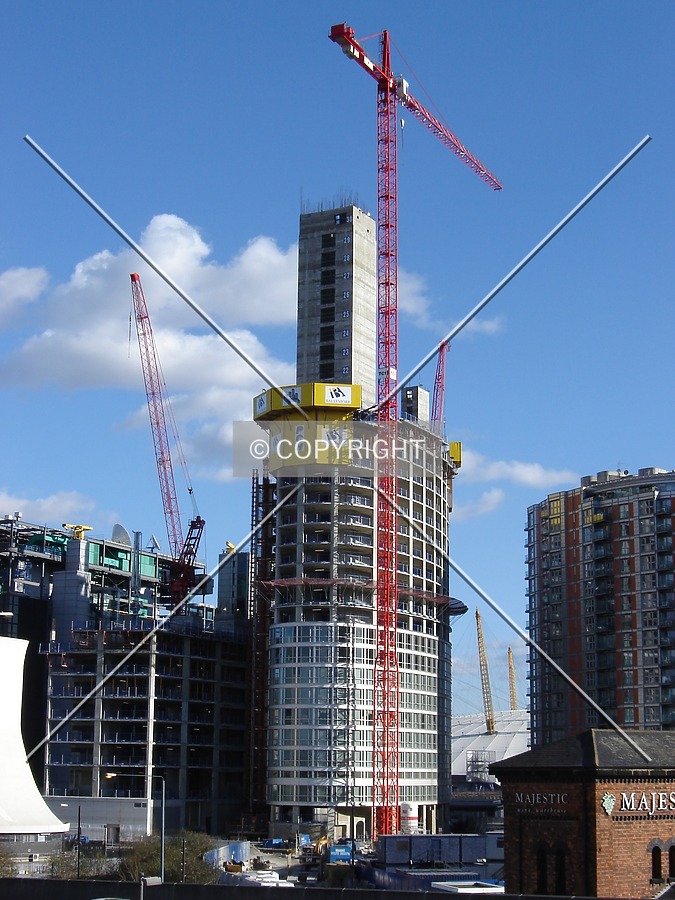 View from Poplar DLR station