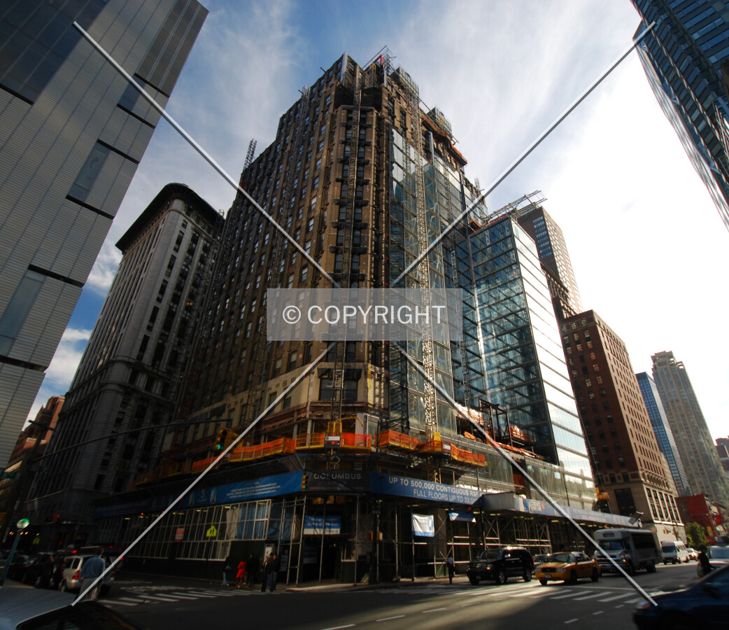 Viewed from the north along 8th Avenue