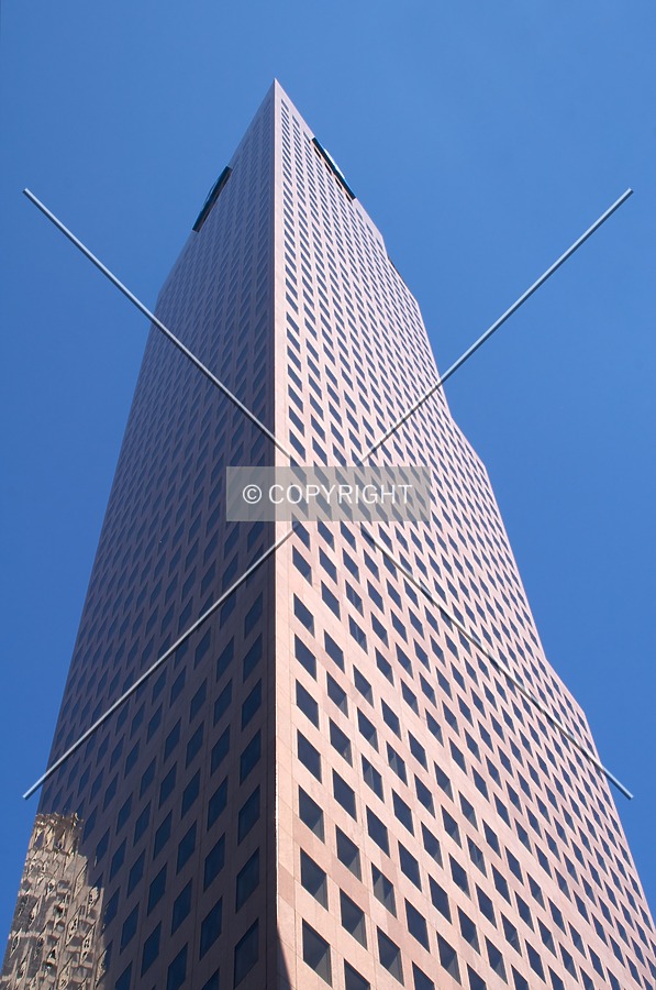 Looking at the west corner of the building