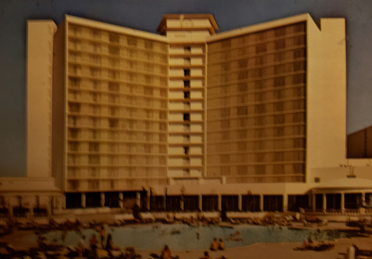 Vintage view from the west