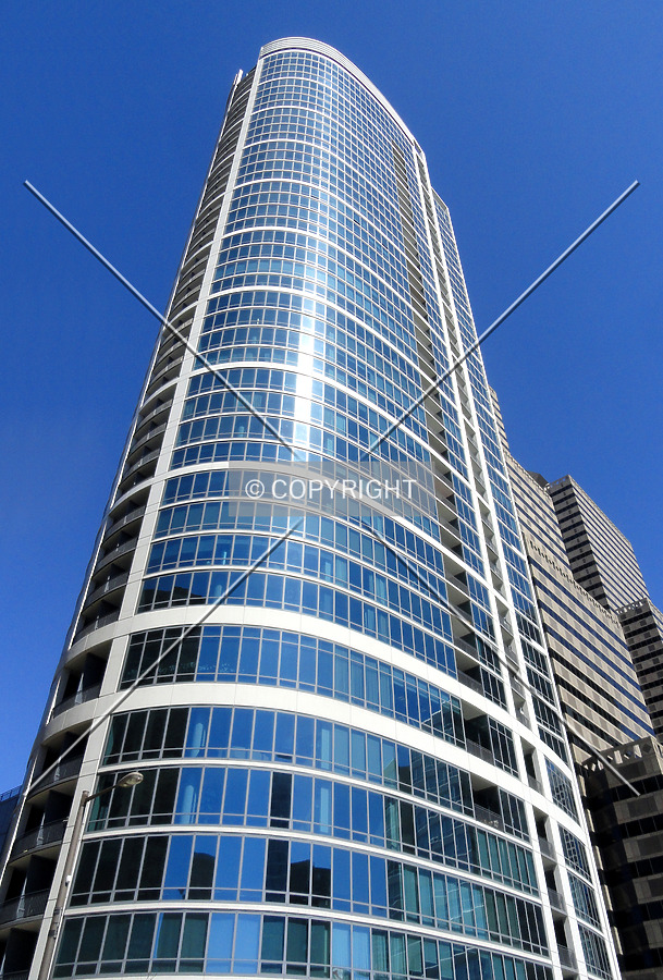 Looking up the southwest side from Market Street