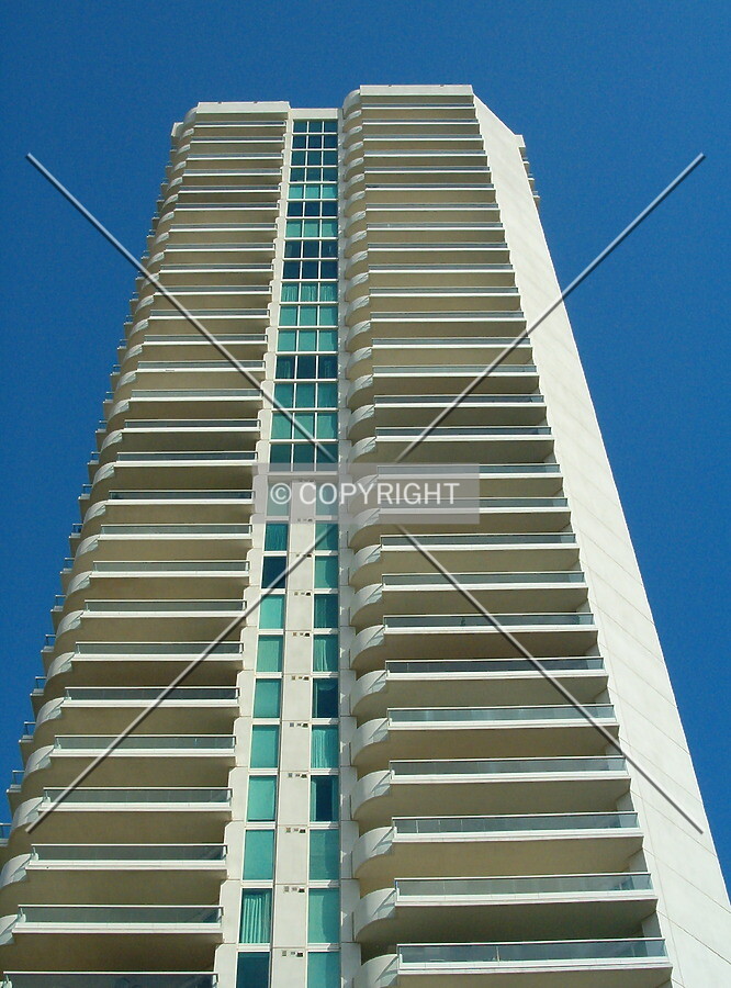 Looking up from Paradise Road