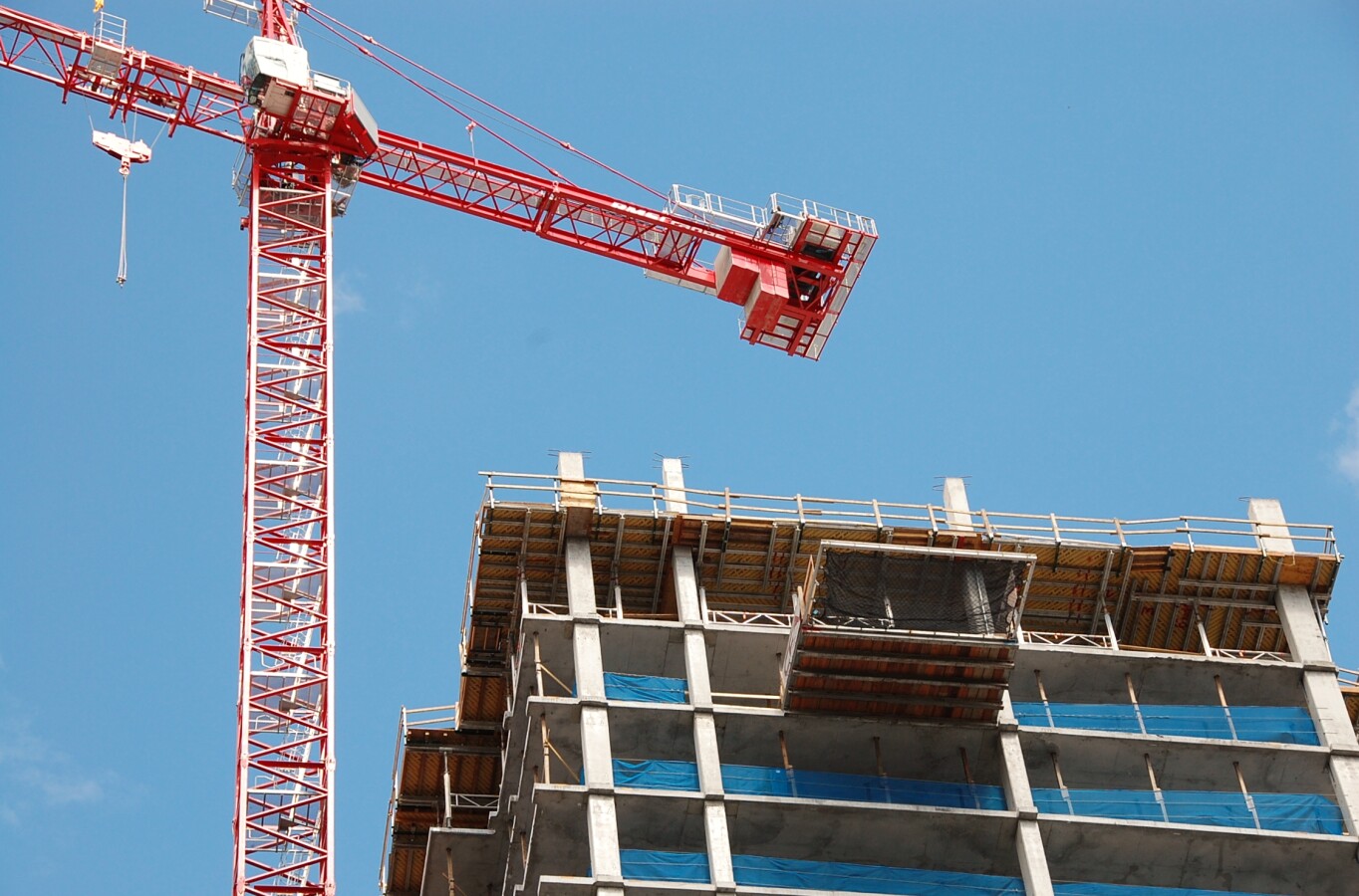 Looking northeast