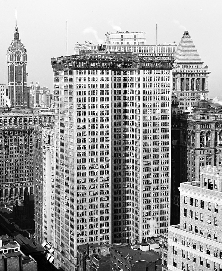 Vintage view from the southwest