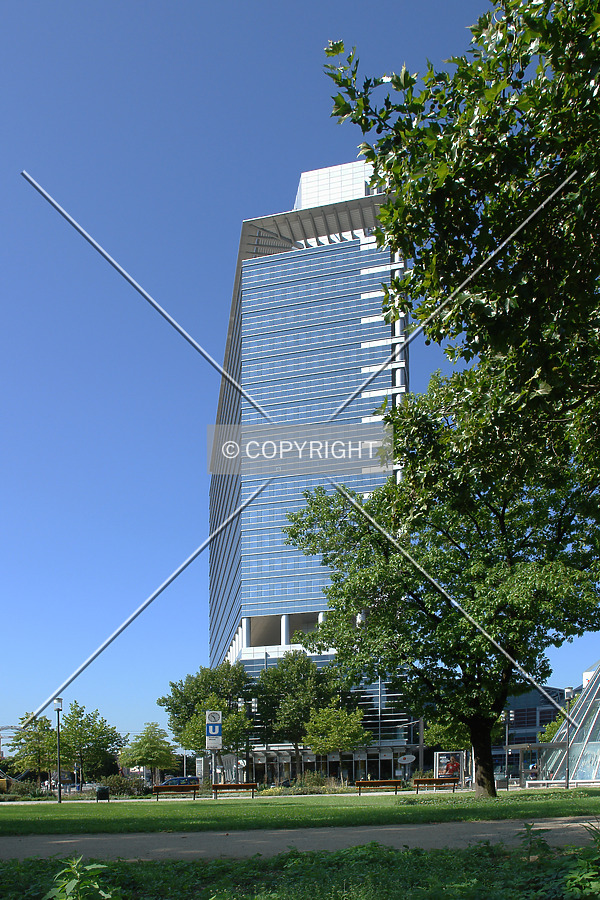 The Kastor skyscraper in Frankfurt