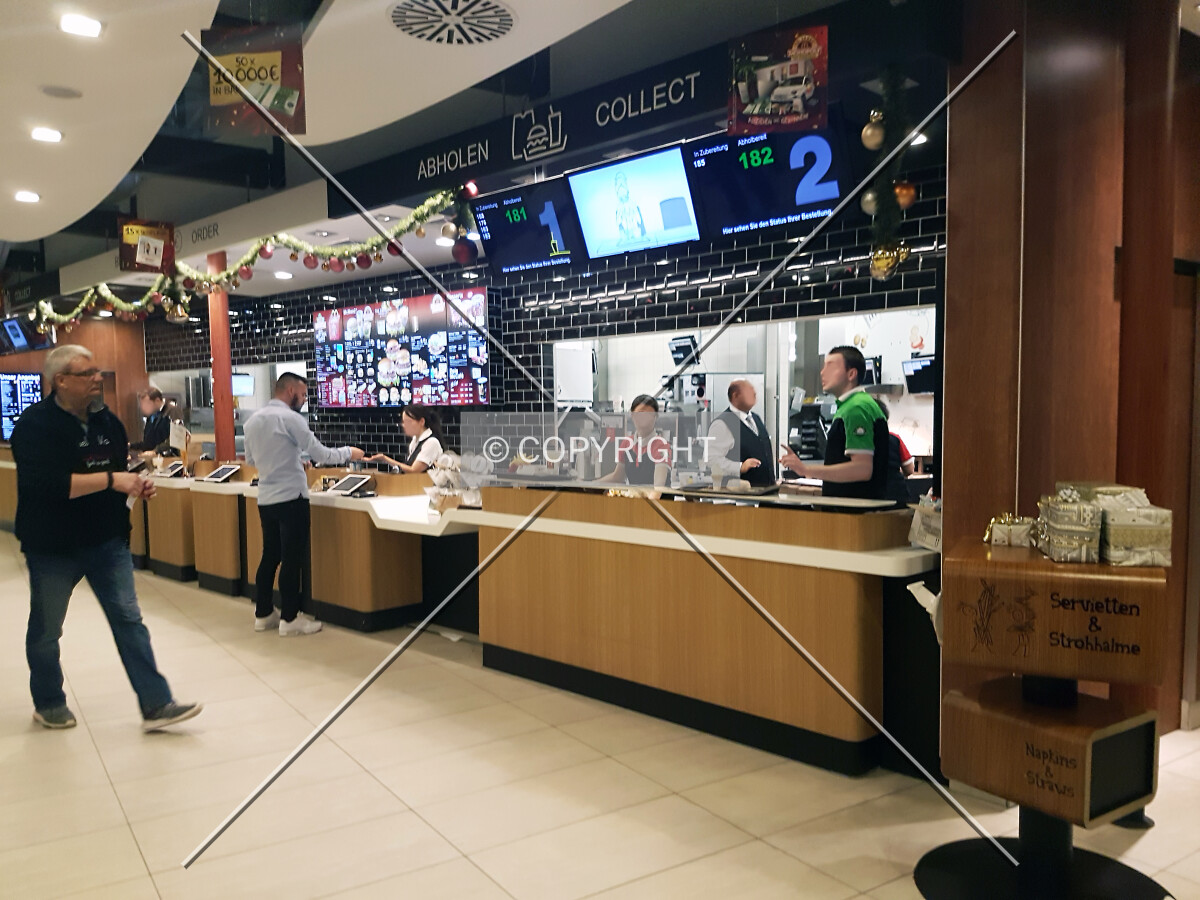 McDonald''s at Terminal 2 of Frankfurt Airport