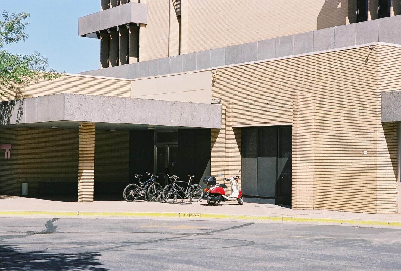 West entrance