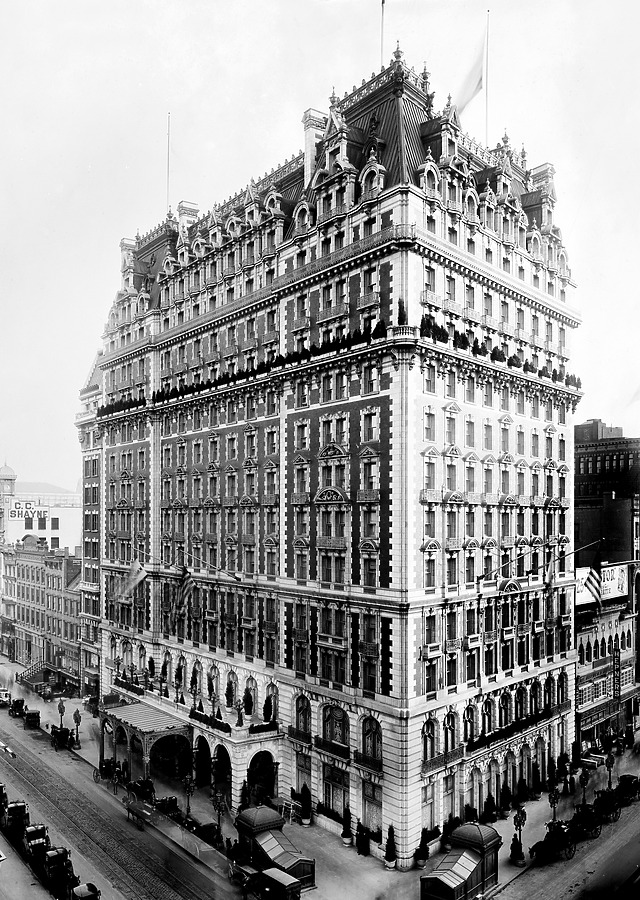 Vintage view from the northwest