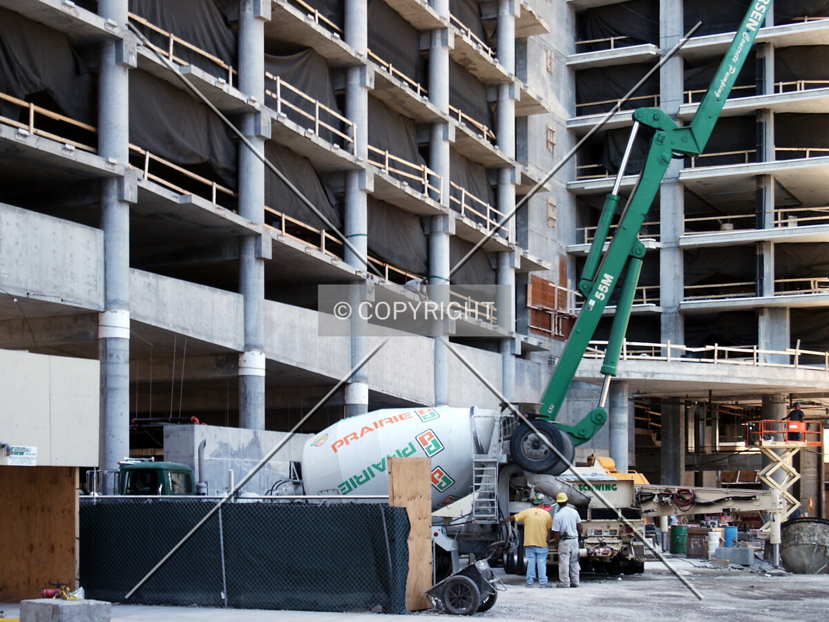 Crux of the garage and tower