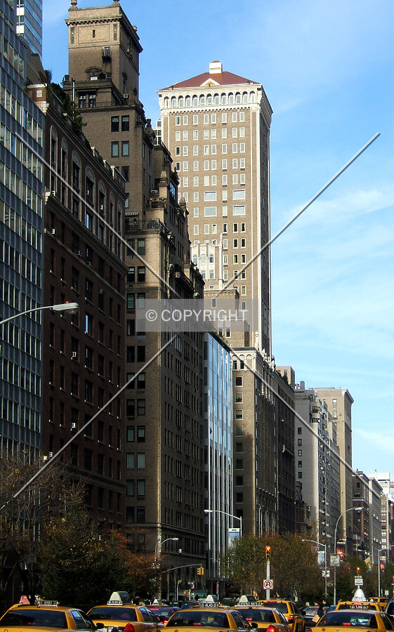 View from the southwest along Park Avenue