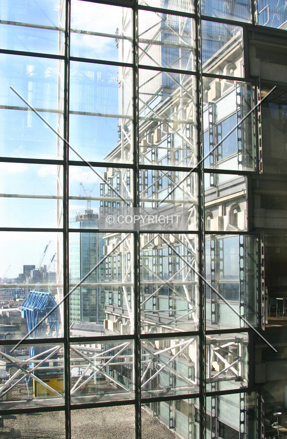 View across the atrium
