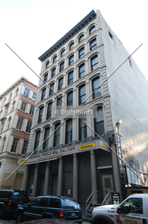 Viewed from the south along Walker Street
