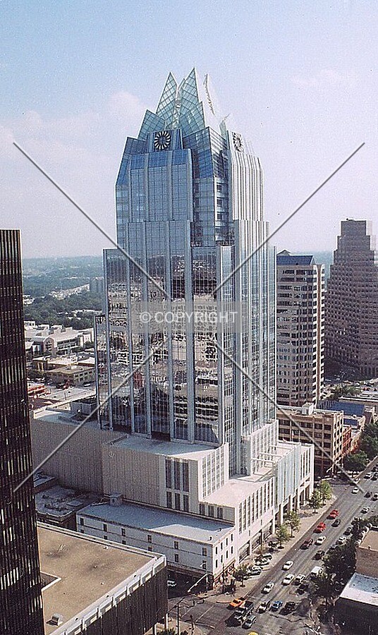 View from northwest from One American Center