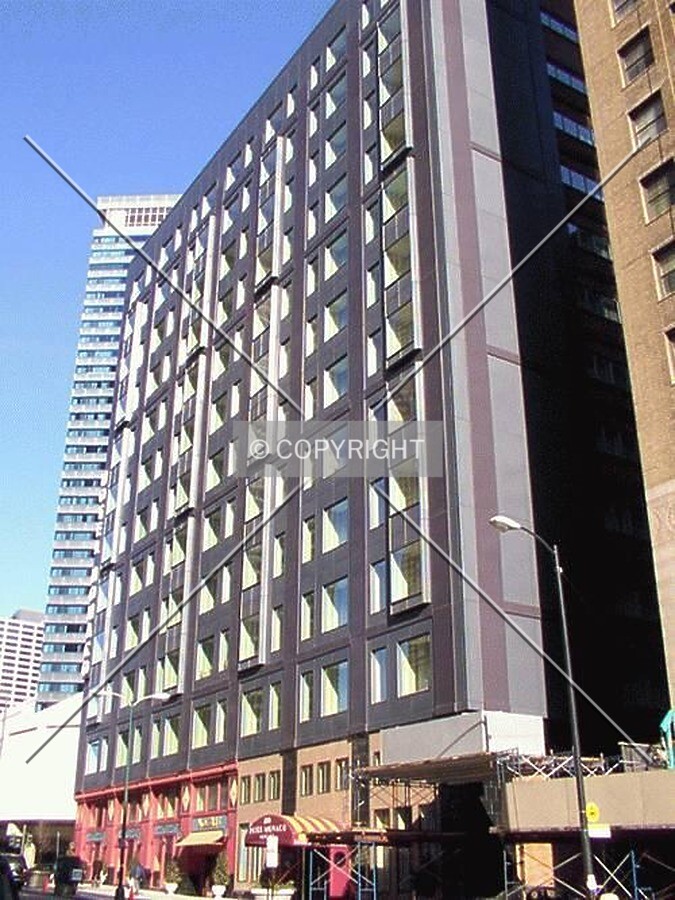 West facade from Wabash