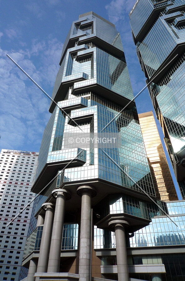 Looking up from Queensway