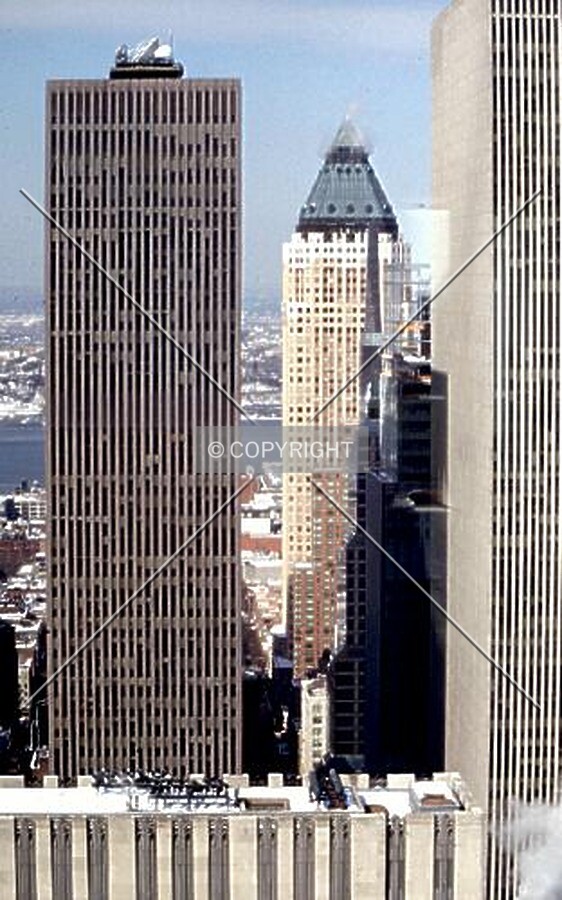View from the east