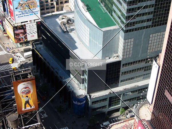 View from the roof of 750 7th Avenue