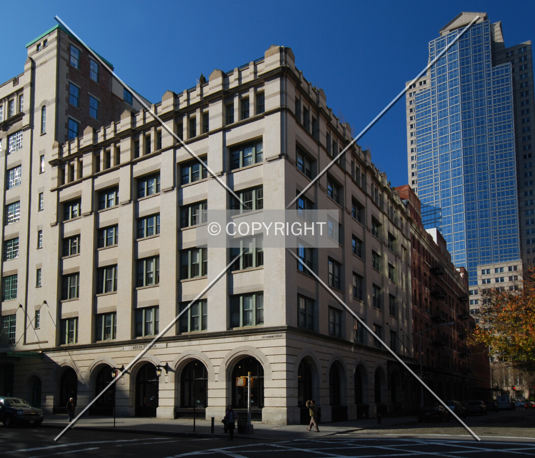 Northeastern corner viewed from Beach and Hudson Streets