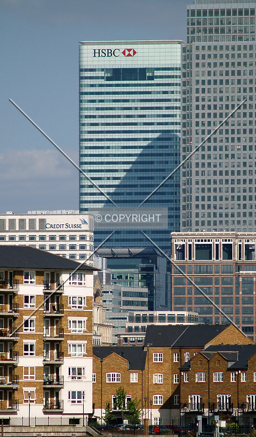 As seen from St. Katharine Docks