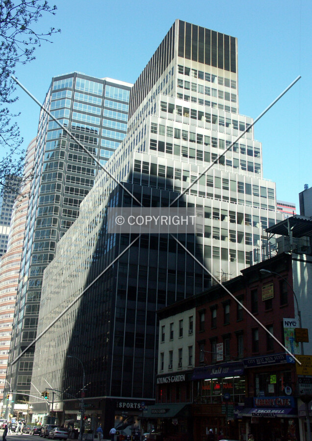 View from the south along 3rd Avenue