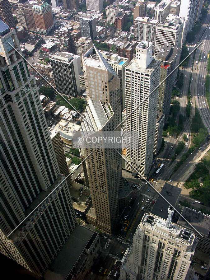 View from top of John Hancock Center