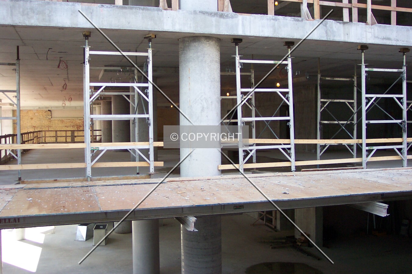 The middle of the 2nd floor
