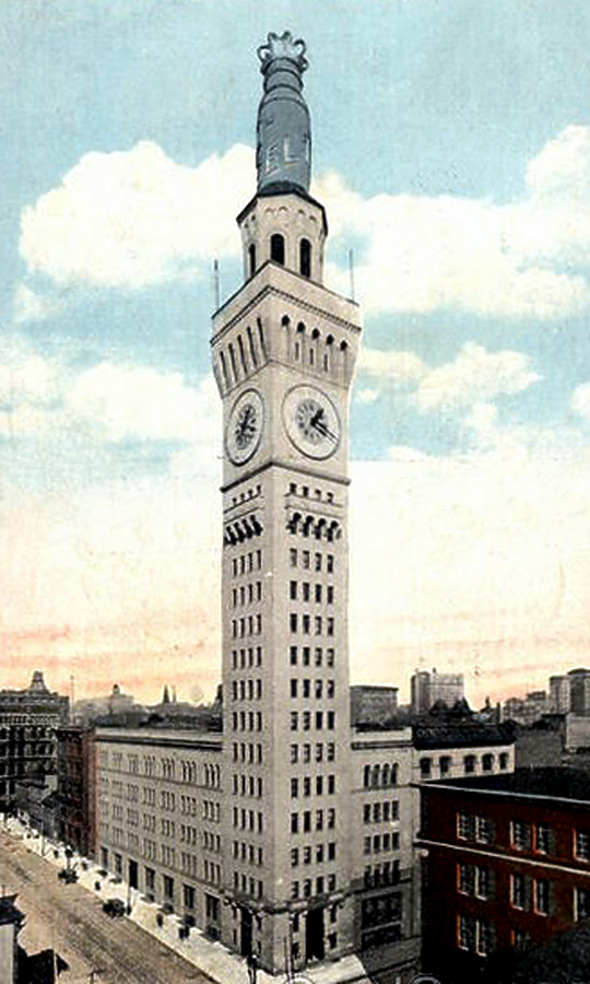 View from the southwest