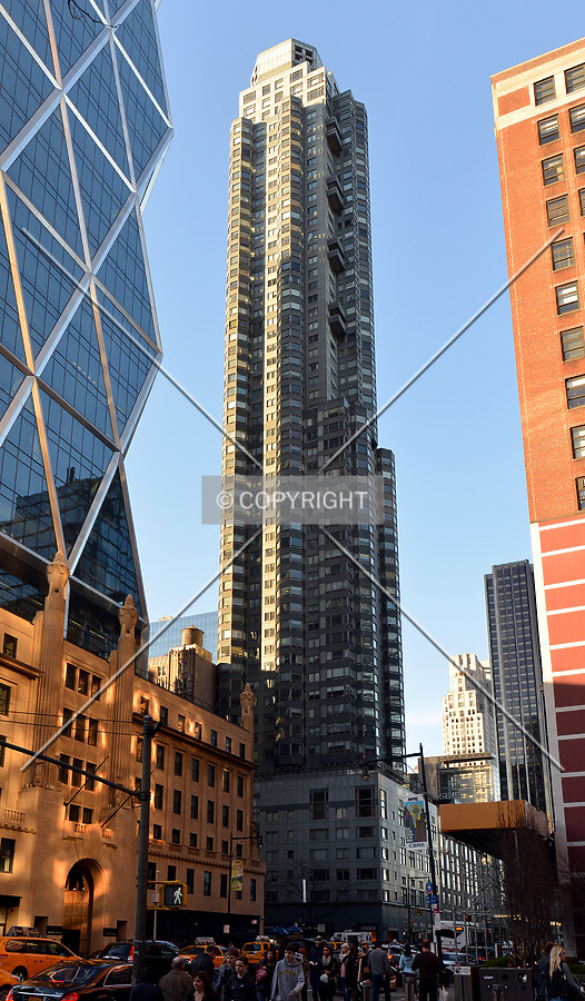 View from the south at 8th Avenue and 56th Street
