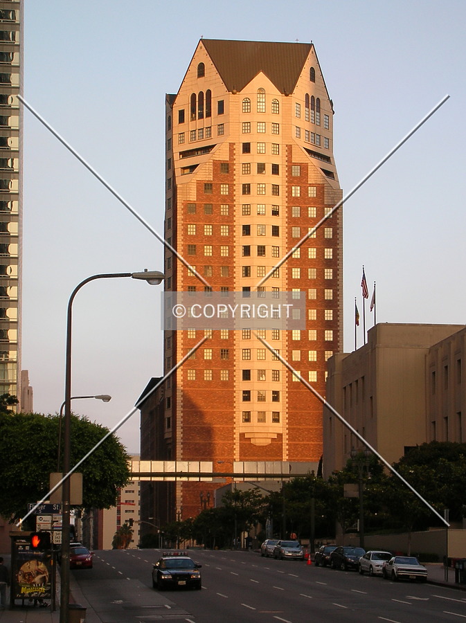 Dusk view from West Fifth Street