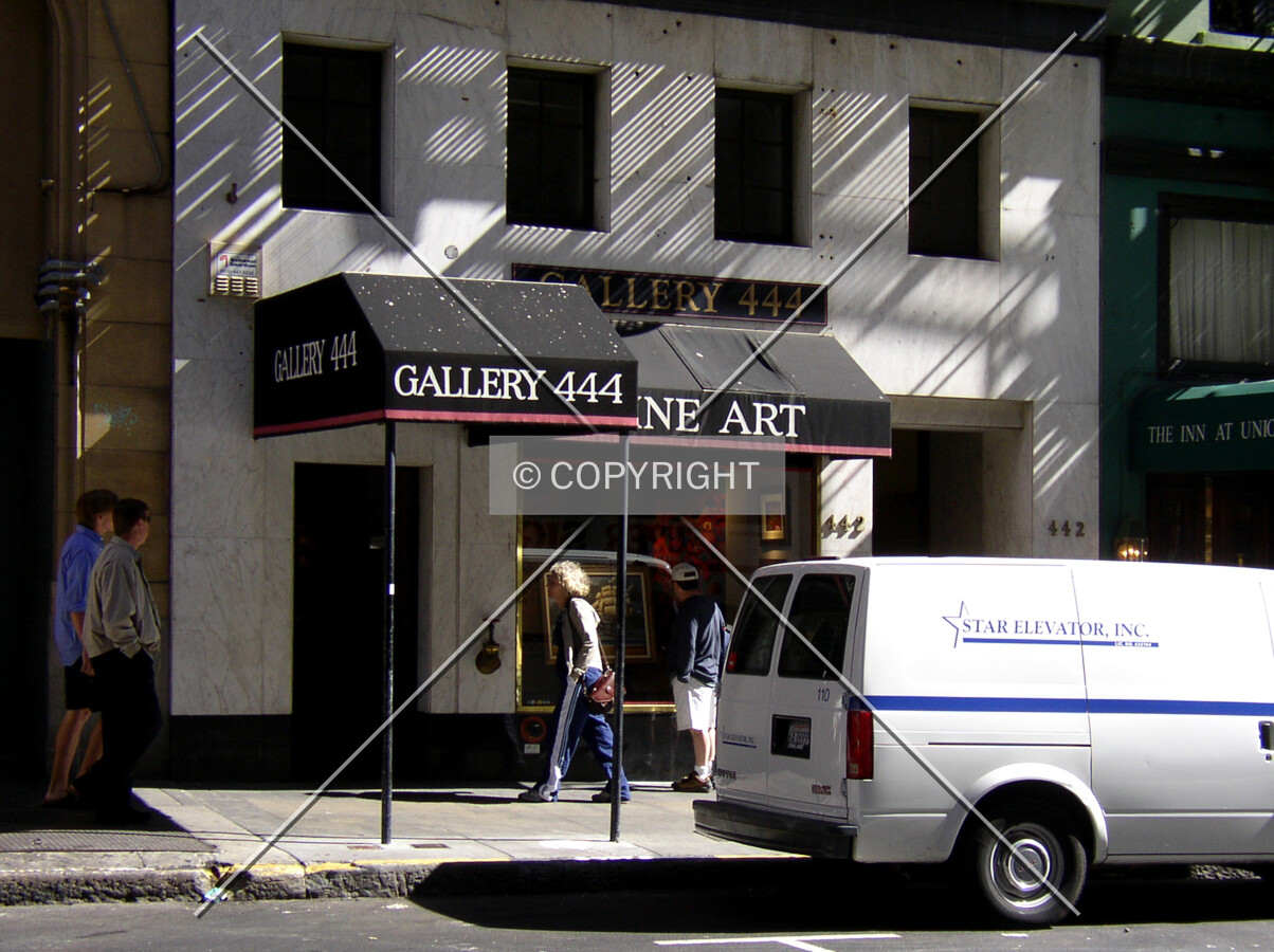Main entrance off Post Street