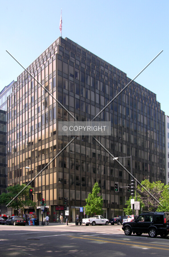 From the northeast across 17th Street